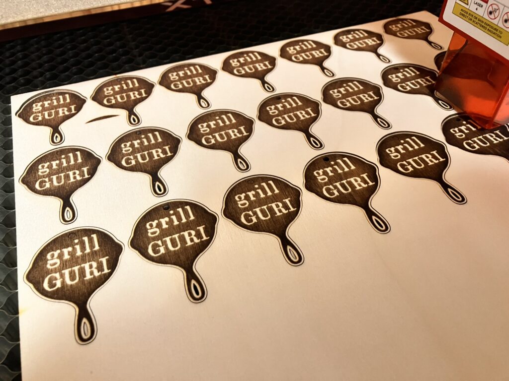 グリルぐり 販促用キーチェーン