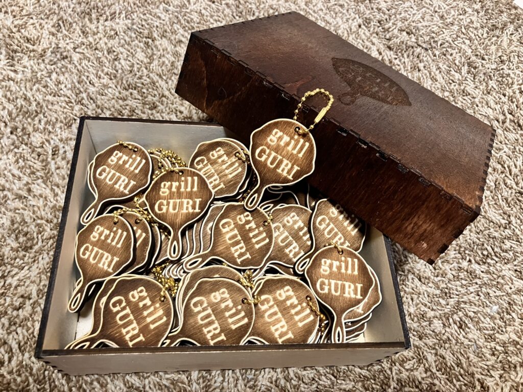 グリルぐり 販促用キーチェーン